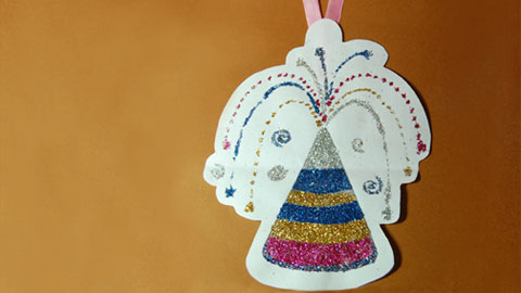 Craft Ideas Diwali Lanterns on Hanging Ornament  Anar    Craft Ideas For Kids   Mocomi Com