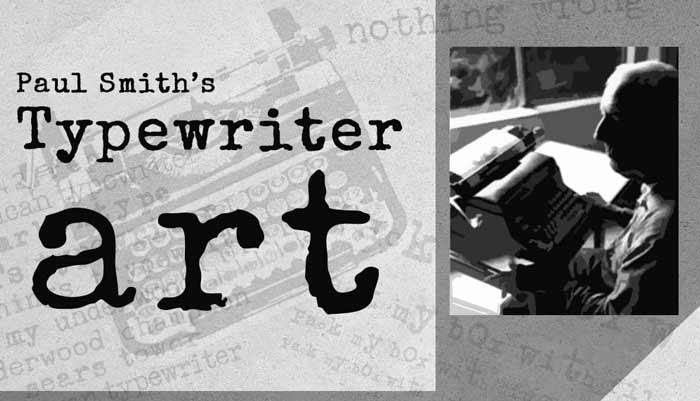 Paul Smith&rsquo;s Typewriter Art - Short Biography for Kids | Mocomi