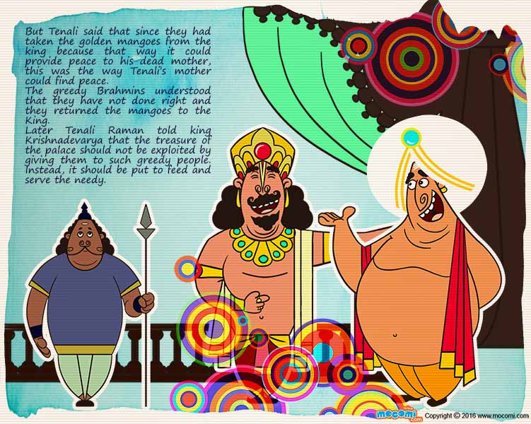 Tenali Raman And The Greedy Brahmins - Stories | Mocomi Kids