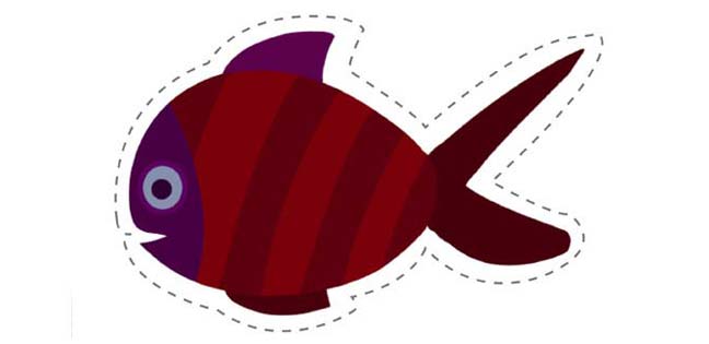 Fish (Cut-out for Kids)