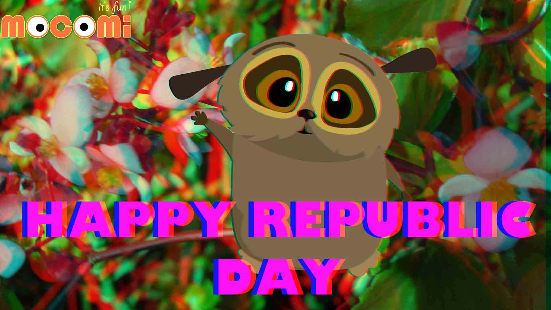 Loris says Happy Republic Day