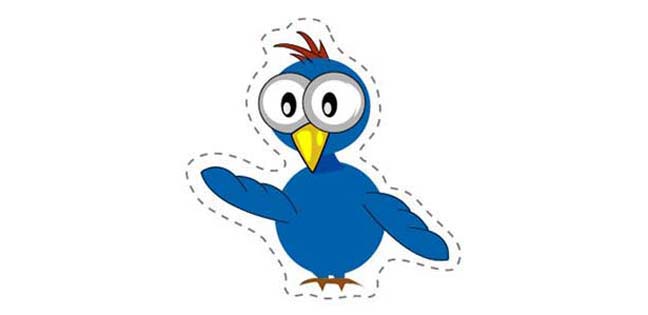Freaked Bird (Cut-out for Kids)