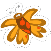 Butterfly (Cut-out for Kids)