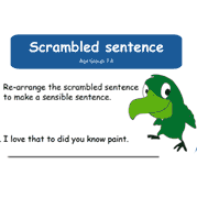 Scrambled Sentence