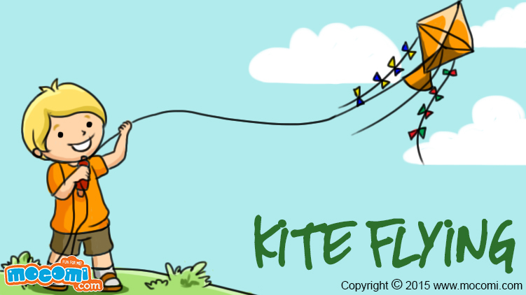 Kite Flying - Fun Outdoor Games for Kids