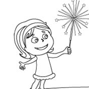 Happy Diwali! - Colouring Page