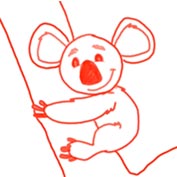 How to Draw A Koala