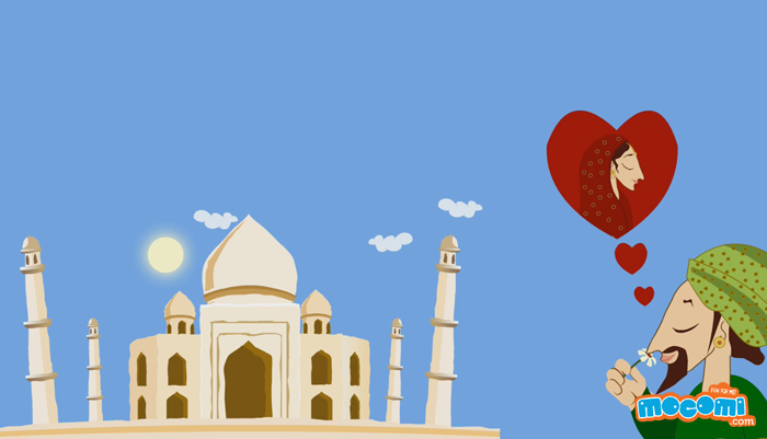 The Taj Mahal | Drawing for kids, Taj mahal, Taj mahal art