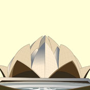 Lotus Temple Facts