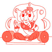 How to Draw Lord Ganesha