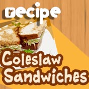How to Make Coleslaw Sandwiches