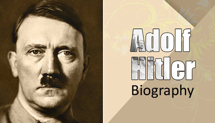 biography of adolf hitler in short