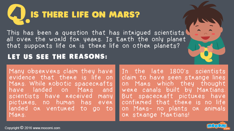 Is there Life on Mars?