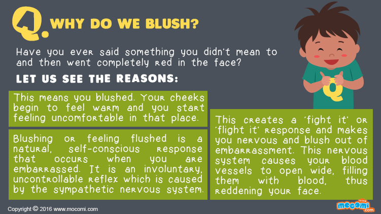 Why we blush, and how to feel better about blushing.