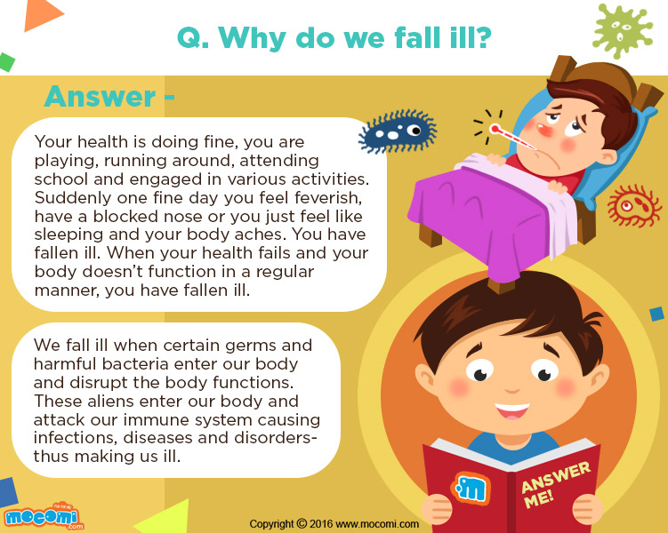 Why do we fall ill?