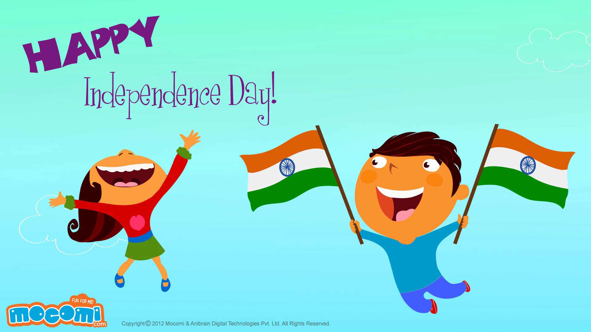 Happy Independence Day! - Desktop Wallpapers for kids | Mocomi