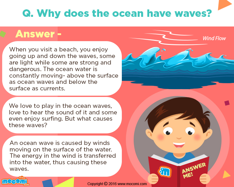 Why does the ocean have waves?