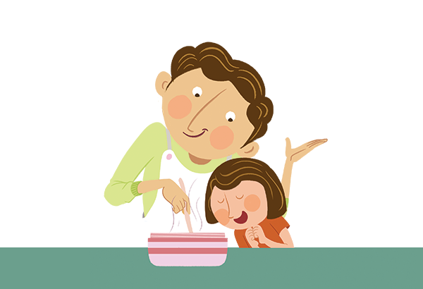 Healthy and easy to make recipes for both parents and kids blog page